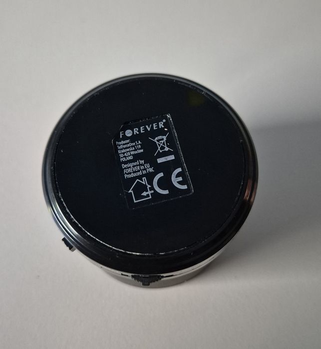 głośnik mały mobilny bezprzewodowy Bluetooth micro SD forever BS-100