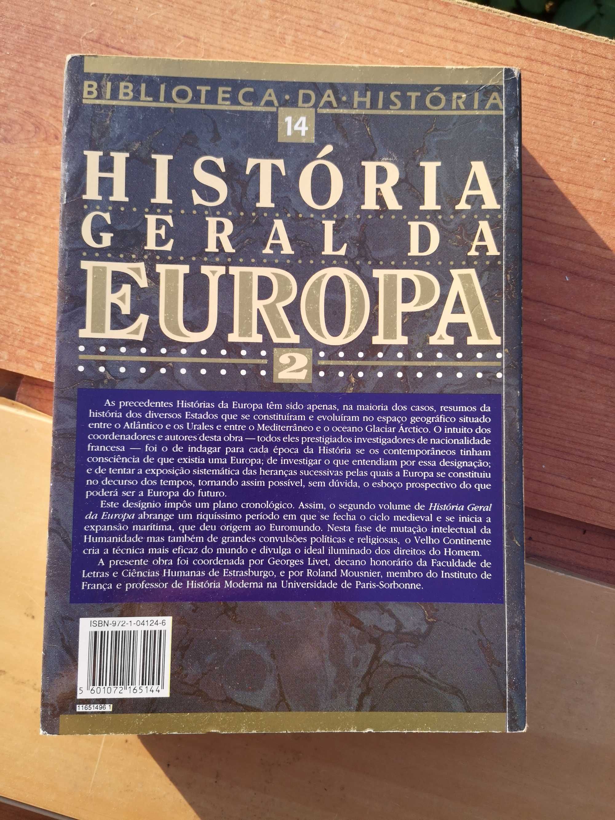 Livro História Geral da Europa - Volume 2