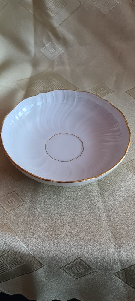 Trio Miśnia / stara porcelana / miśnieńska porcelana