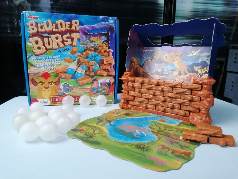 Настольная игра, балансир для малышей король Lion Guard Boulder Burst