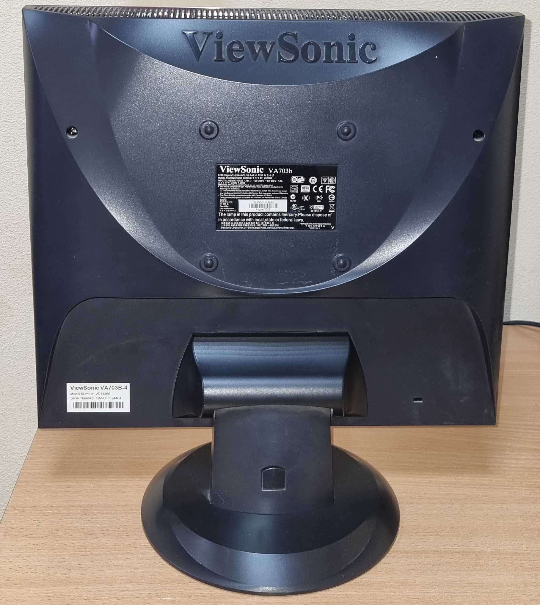 Монитор Viewsonic 17"