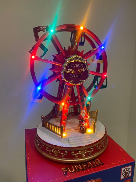 Roda de natal aldeia de natal