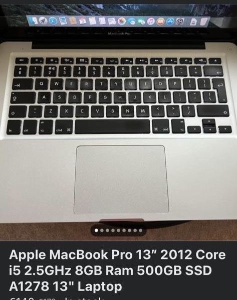 Apple MacBook Pro 13" 2012 Core i5