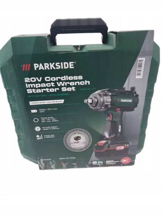Klucz udarowy PARKSIDE PASSK 20-LI C4 Z / Nowy Lombard / Cz-wa