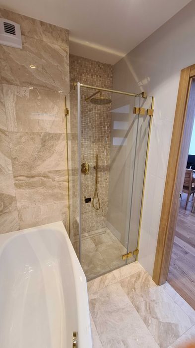 Mozaika marmurowa Queen Beige bębnowany 30,5x30,5x1 cm 2,5 cm lub 4,8