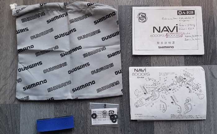 Carreto pesca Shimano NAVI 8000 PG
