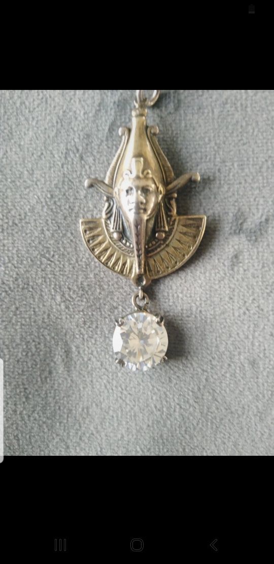 Wisior Faraon  srebro 925 wyrób jubilerski