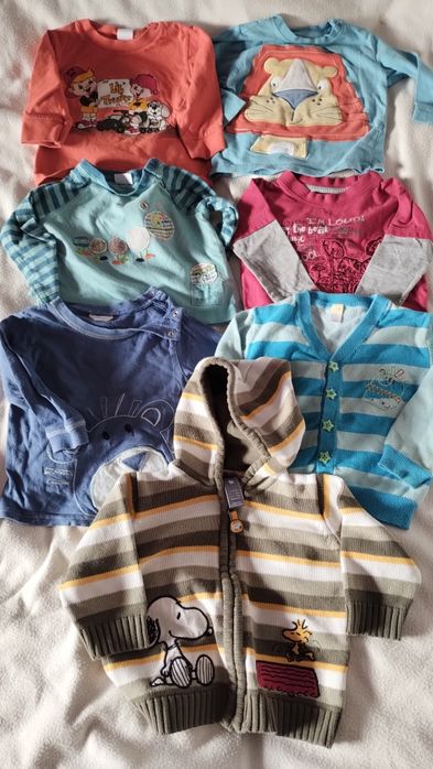 Paka ubrań dla chłopca rozmiar 80 dużo 40+tanio