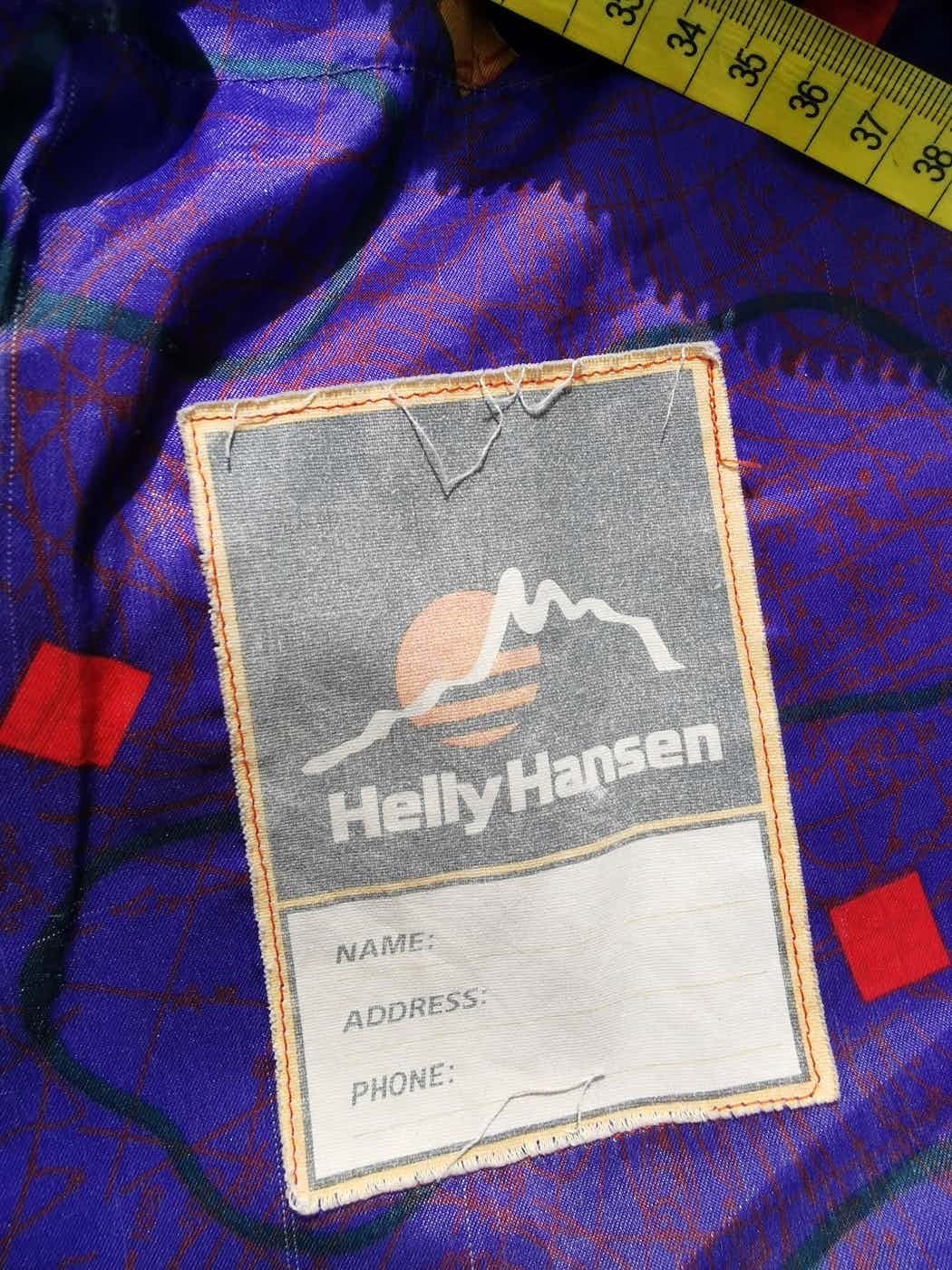 Żółta kurtka zimowa Helly Hansen vintage retro