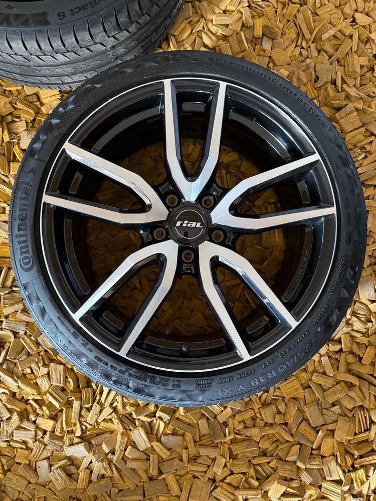 Felgi koła 18 cali Rial 5x112 audi seat skoda vw mercedes golf leon