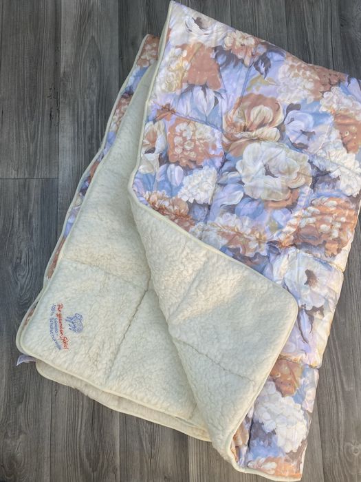 Ковдра зі 100% шерсті ягнят нова, тепле одіяло