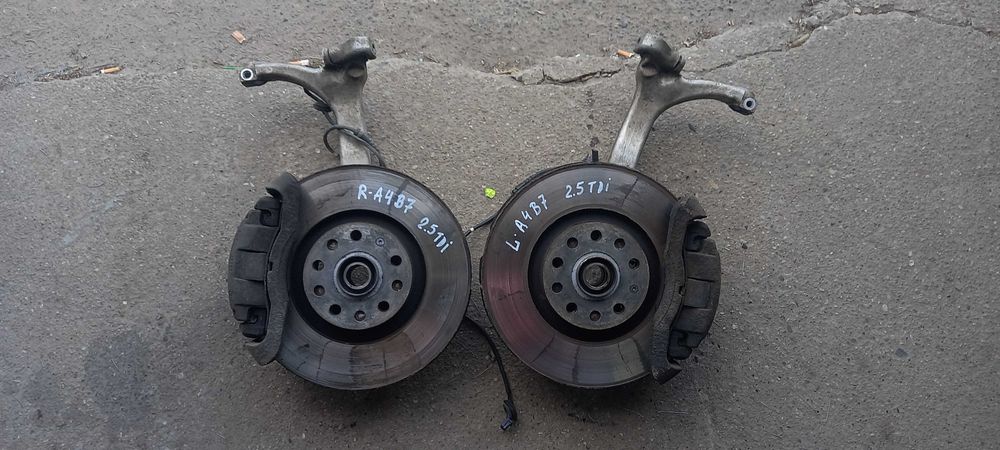 Zwrotnica zacisk tarcza Audi A4 B7 2.5 tdi