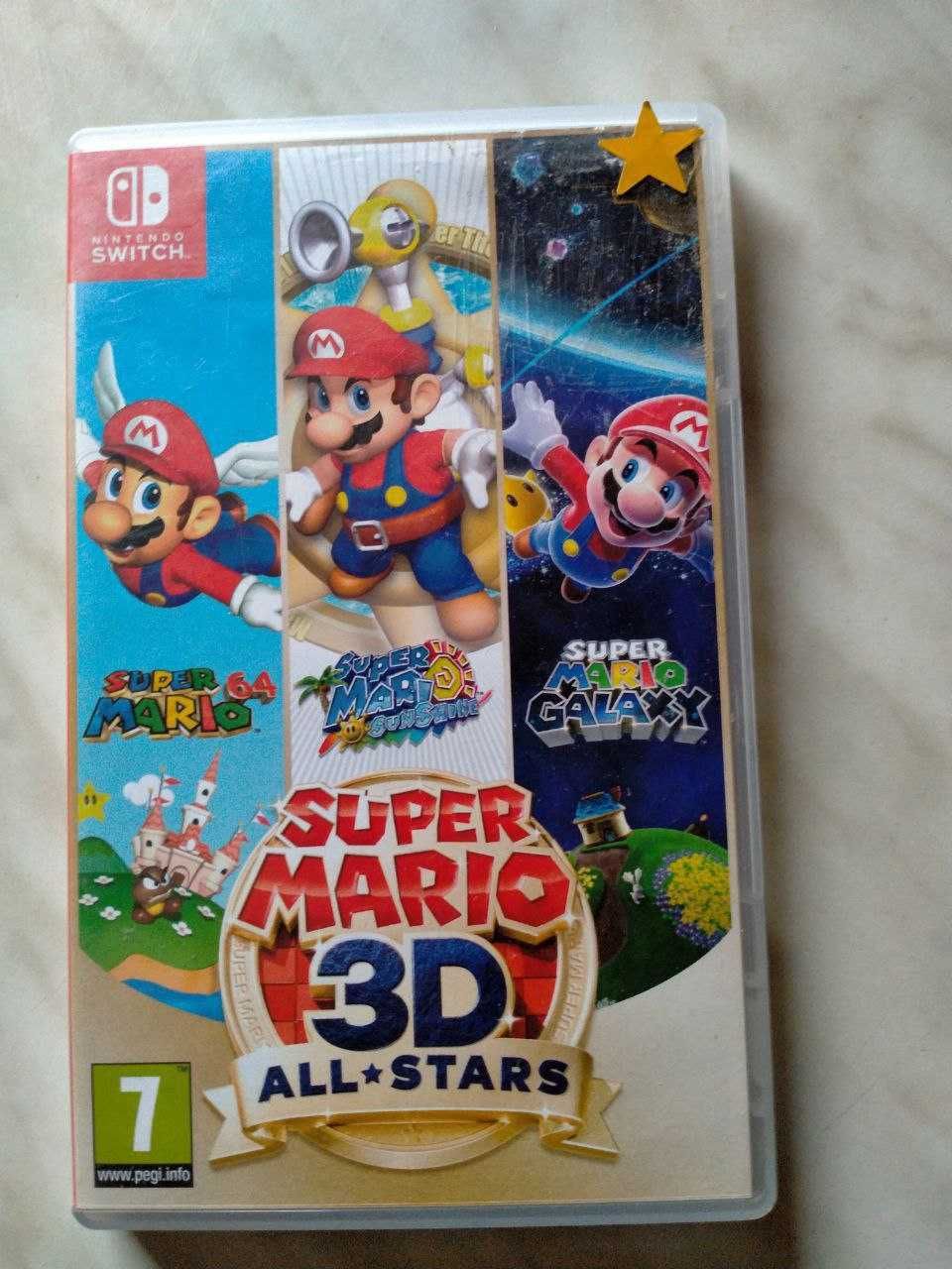 Nintendo switch Mario ігри