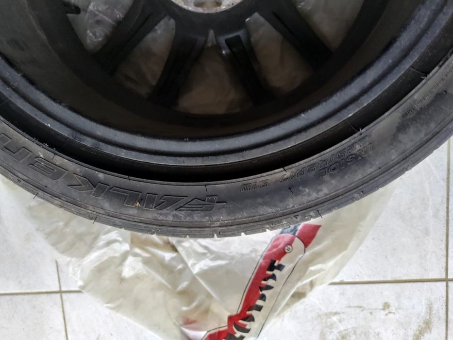 felgi aluminiowe 17 cali czarne RX2 Ford Focus Mondeo