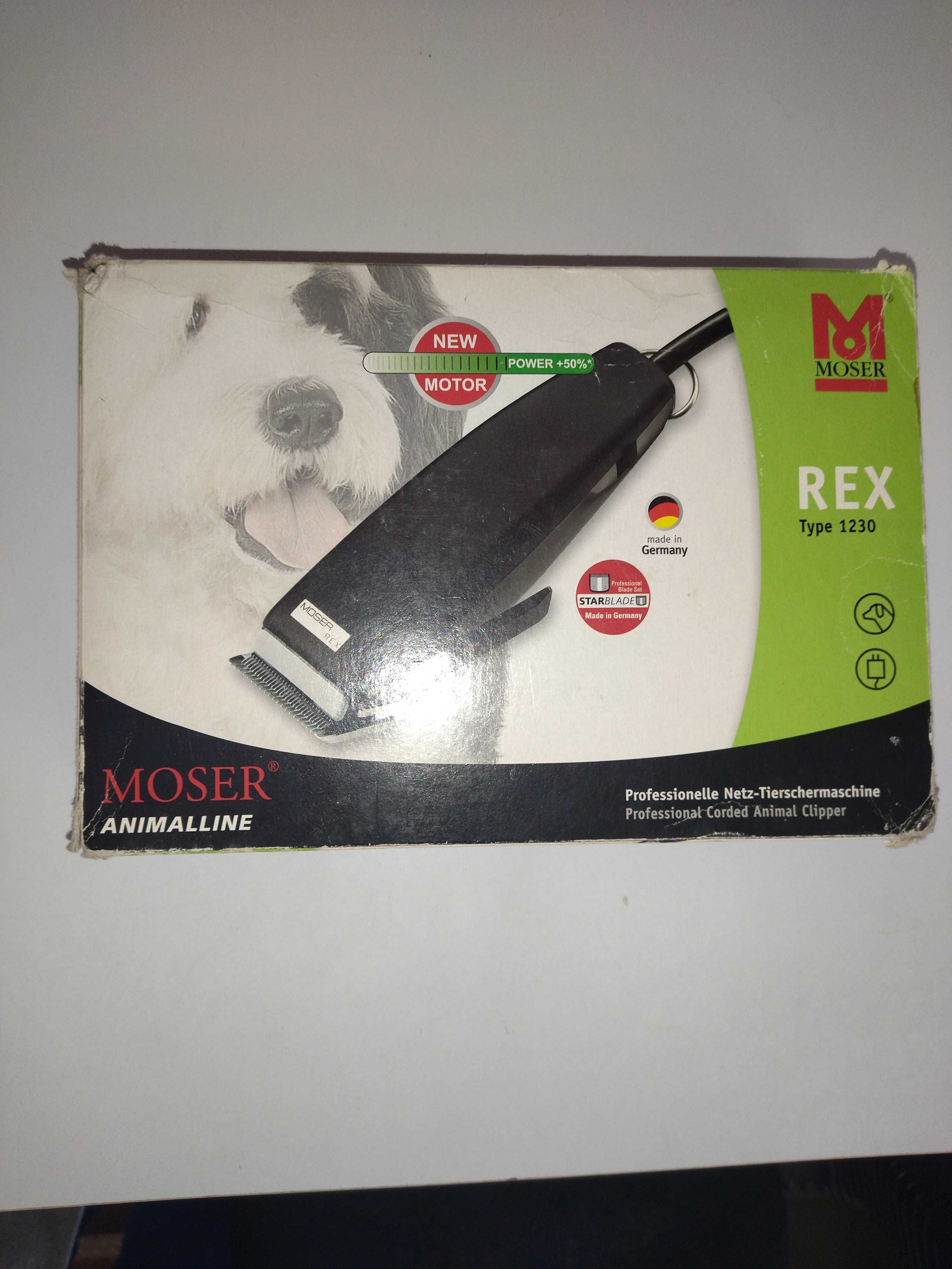 Машинка для стрижки собак та котів Mozer Rex 1230