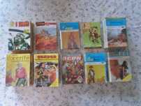 Livros aos quadradinhos, western e guerra