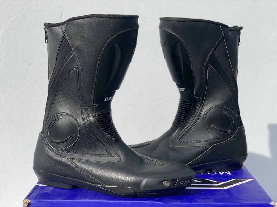 Buty motocyklowe Dainese rozmiar 47, slidery, zamki z tylu! Wysylka