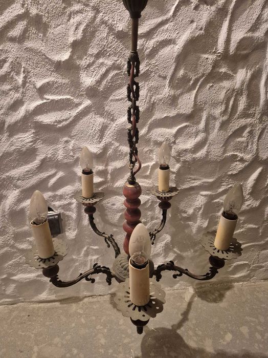 Żyrandole stare kompletne