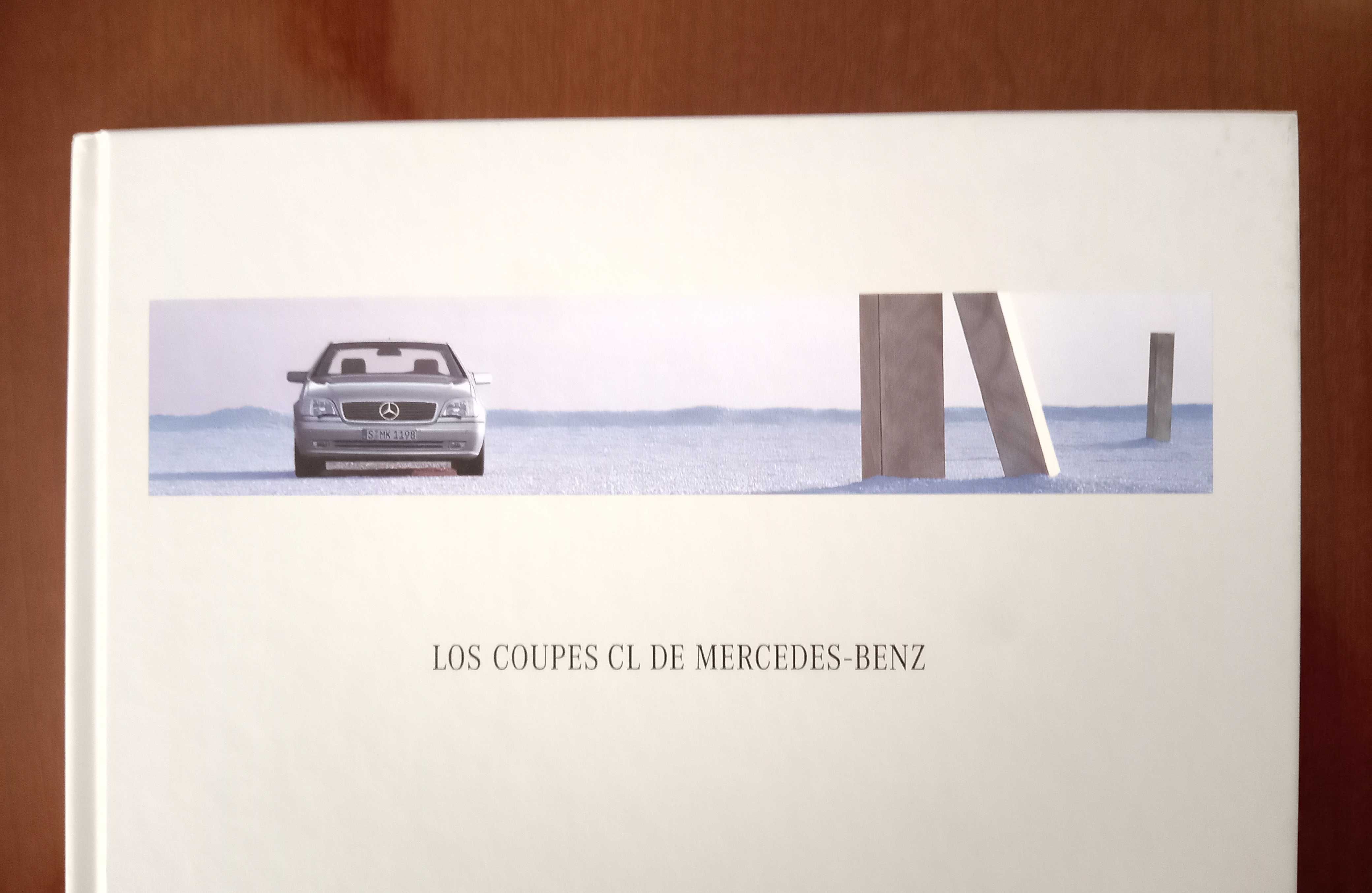 "LOS COUPES CL DE MERCEDEZ-BENZ" - Brochura de Luxo - 1997