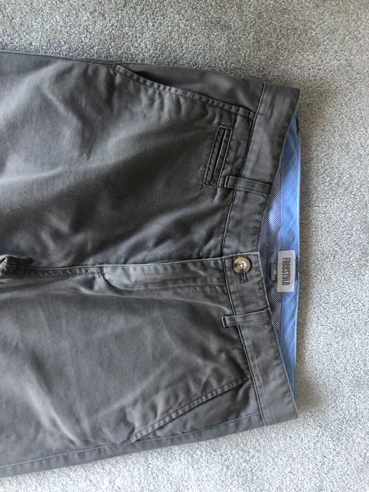 Rapaz | 14 anos | calças Freestyle | castanho, tipo Chinos