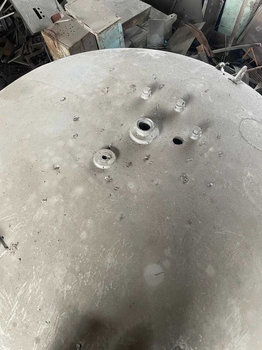 Ресивер з нержавіючої сталі 9 м³ | Вертикальний, харчовий / технічний