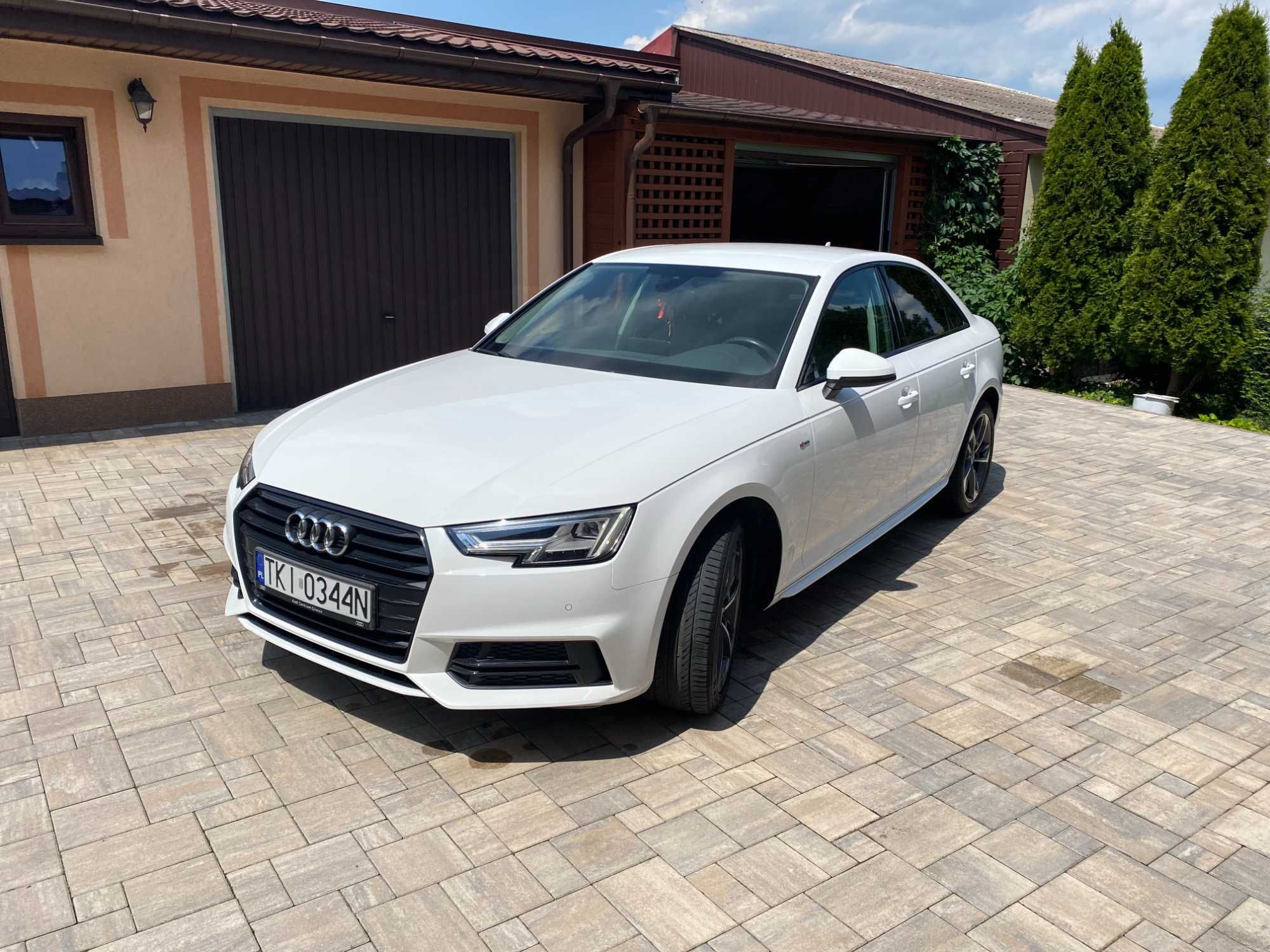 Audi A4 B9 Polski Salon Bezwypadkowy Automat/S-Tronic Pokryty foliąPPF
