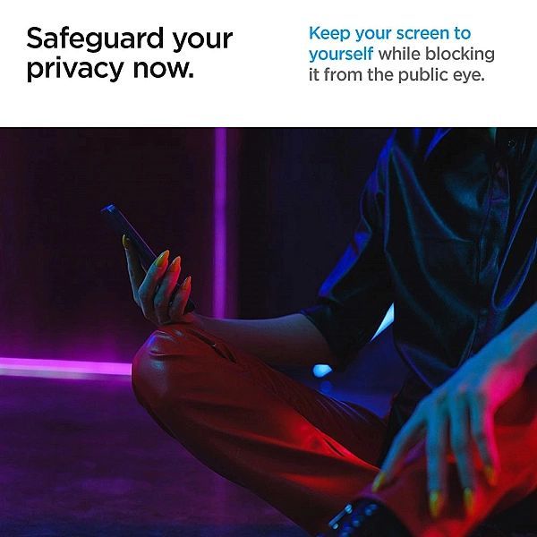 Szkło hartowane Spigen Glas.tR Ez Fit Privacy na Samsung Galaxy S24 Ul