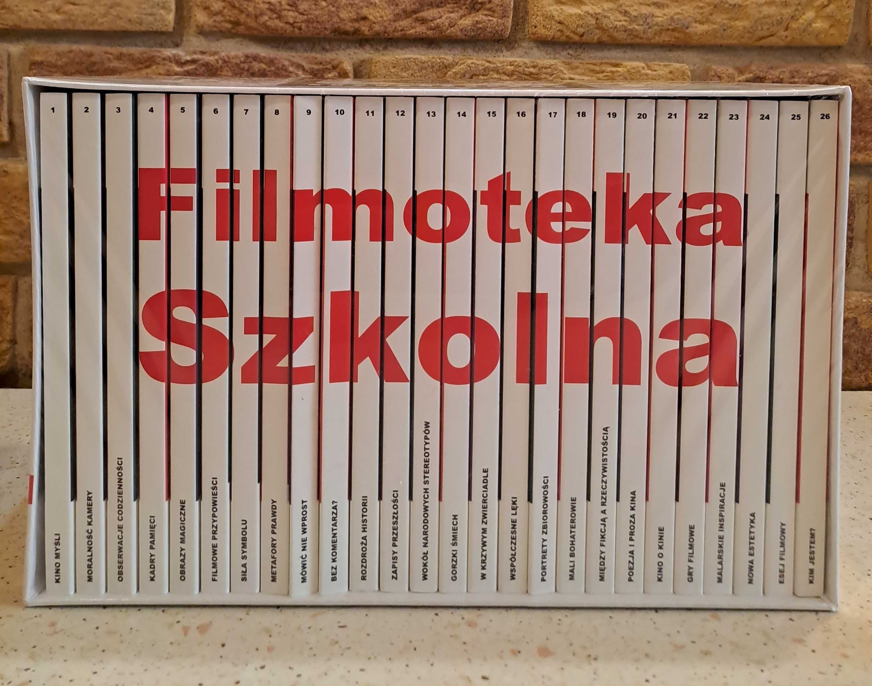 Filmoteka szkolna 26 szt. DVD