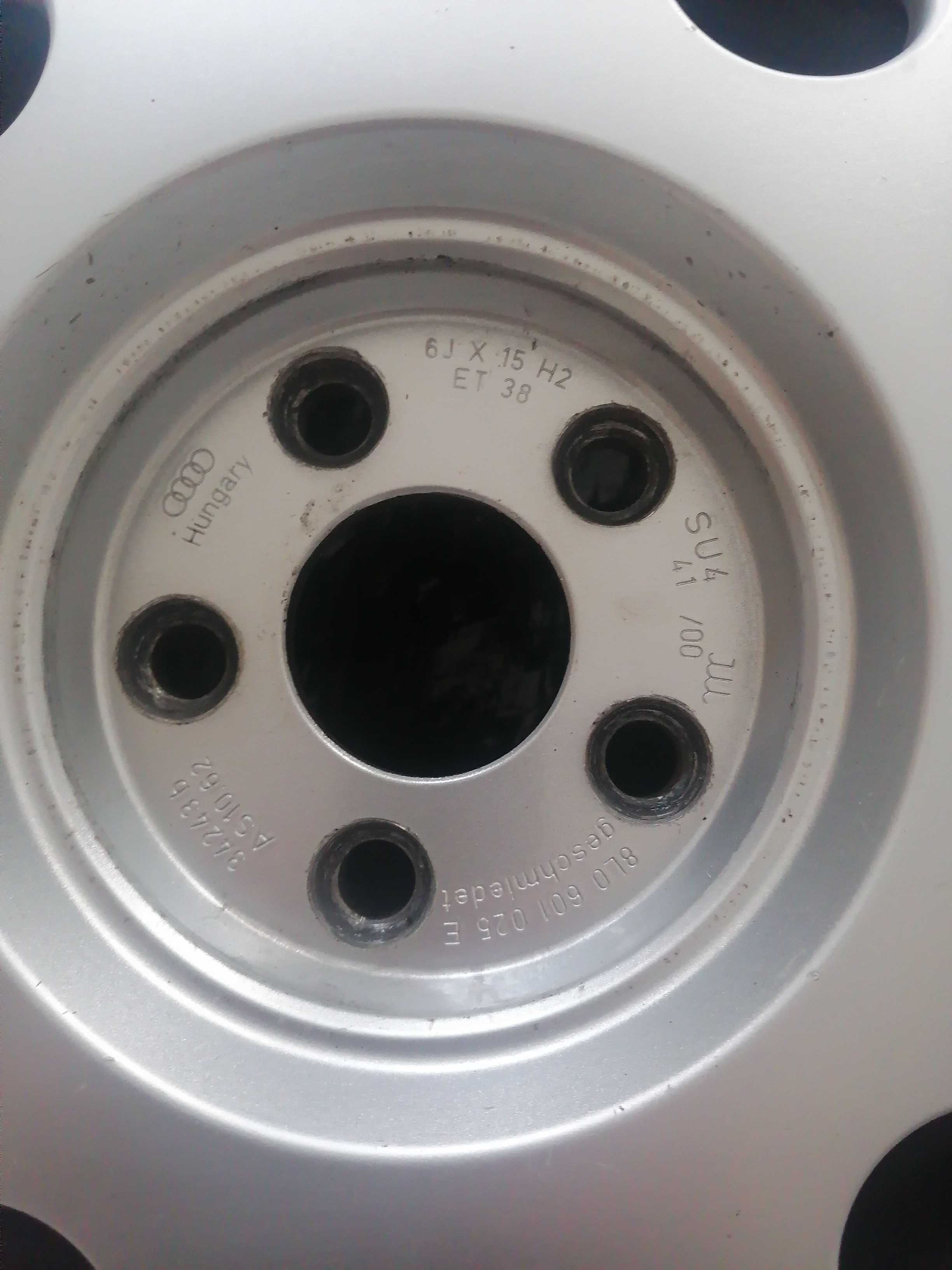 Felgi Alu AUDI VW SKODA oryginał  6JX15H2 ET38