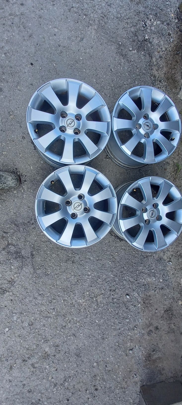 Комплект тітанових дисків 4х100R15 OPEL.