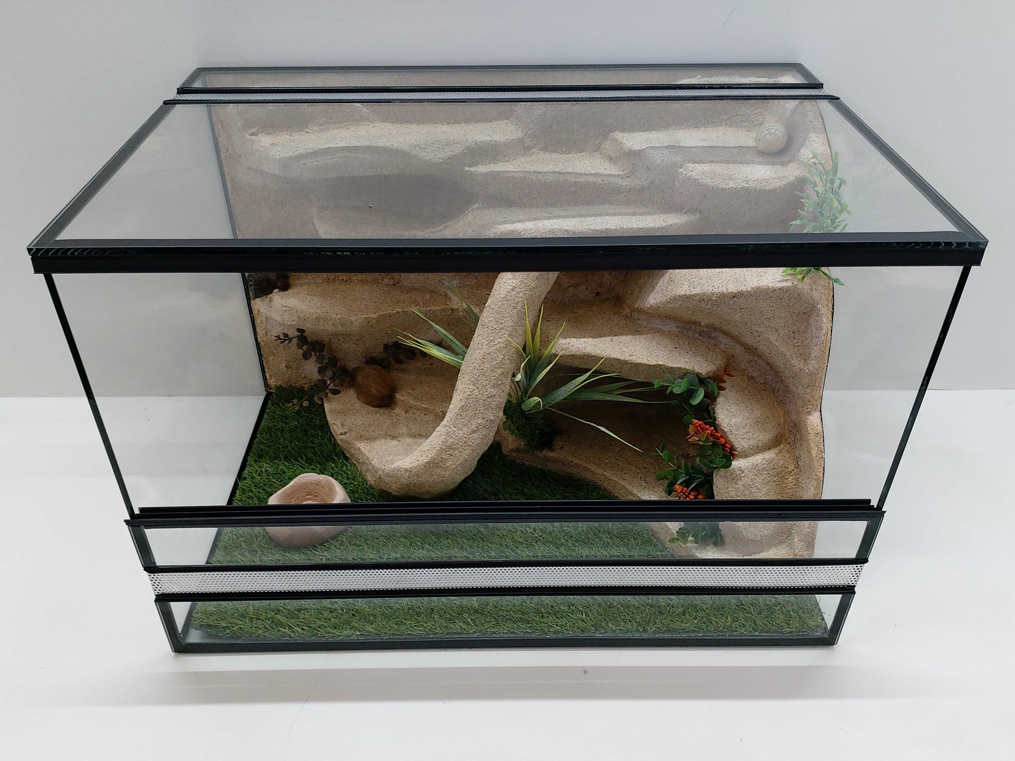 Terrarium dla gekona lamparciego, agamy, regiusa TW12P2 AquaWaves