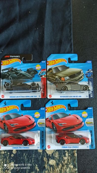 Modele hot Wheels Mercedes formuła 1 Ferrari nie porsche Nissan sth th
