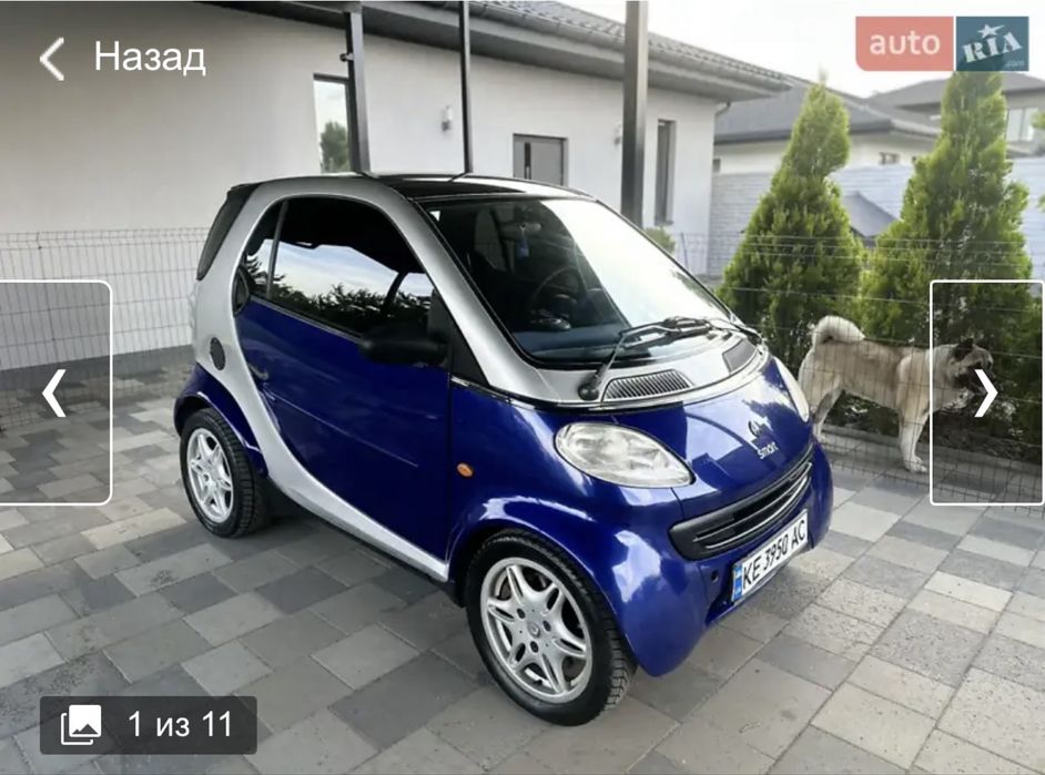 Продам Smart Fortwo 450