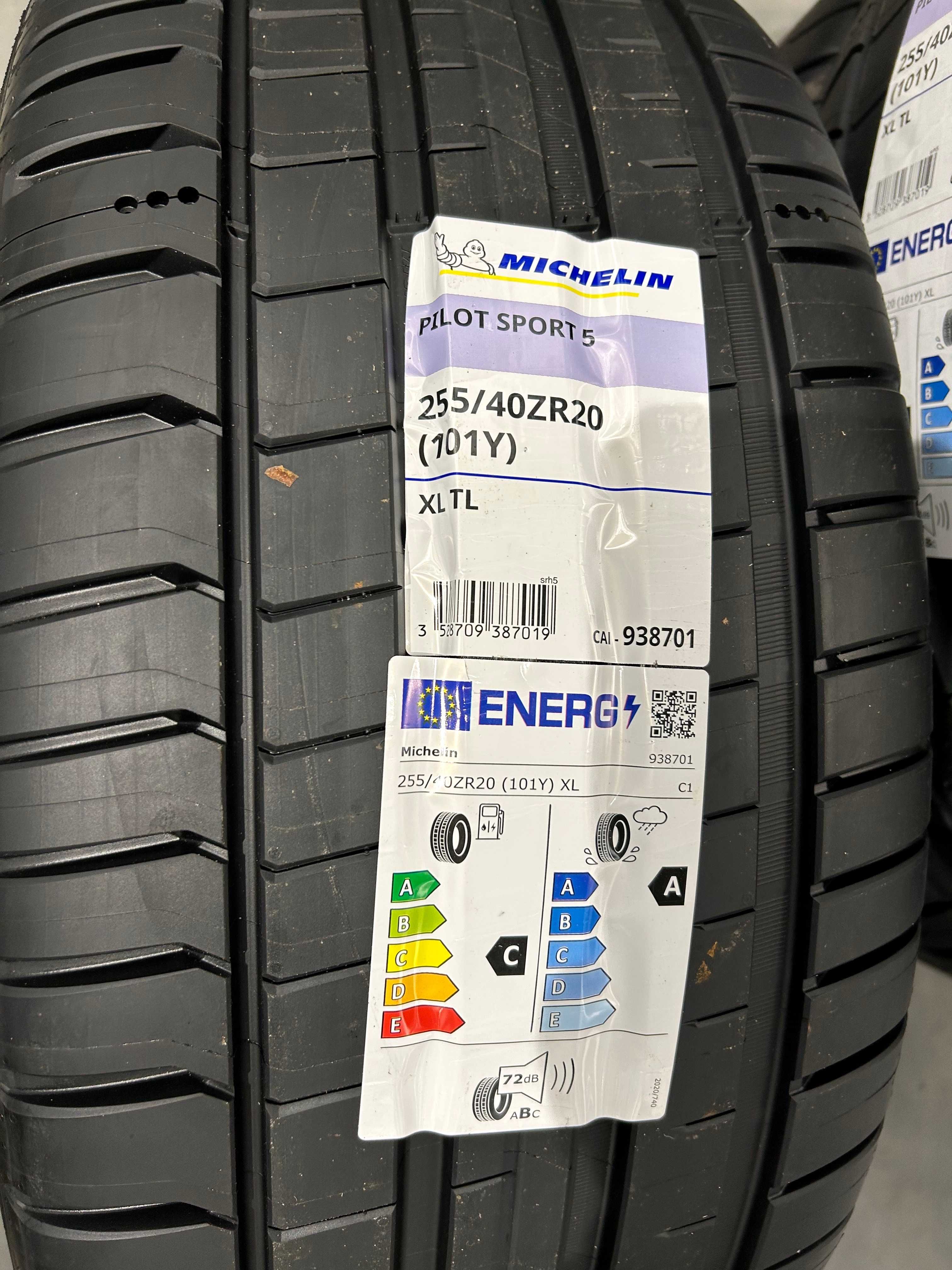 Oryginalne koła letnie 20 5x112 Audi A6 C8 Michelin 255/40R20