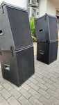 Sistema de som line array 3vias