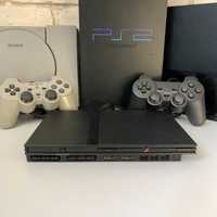 Консоль Sony PlayStation 2 Slim SCPH-7xxx Free MC Boot + 10 Ігор PS2