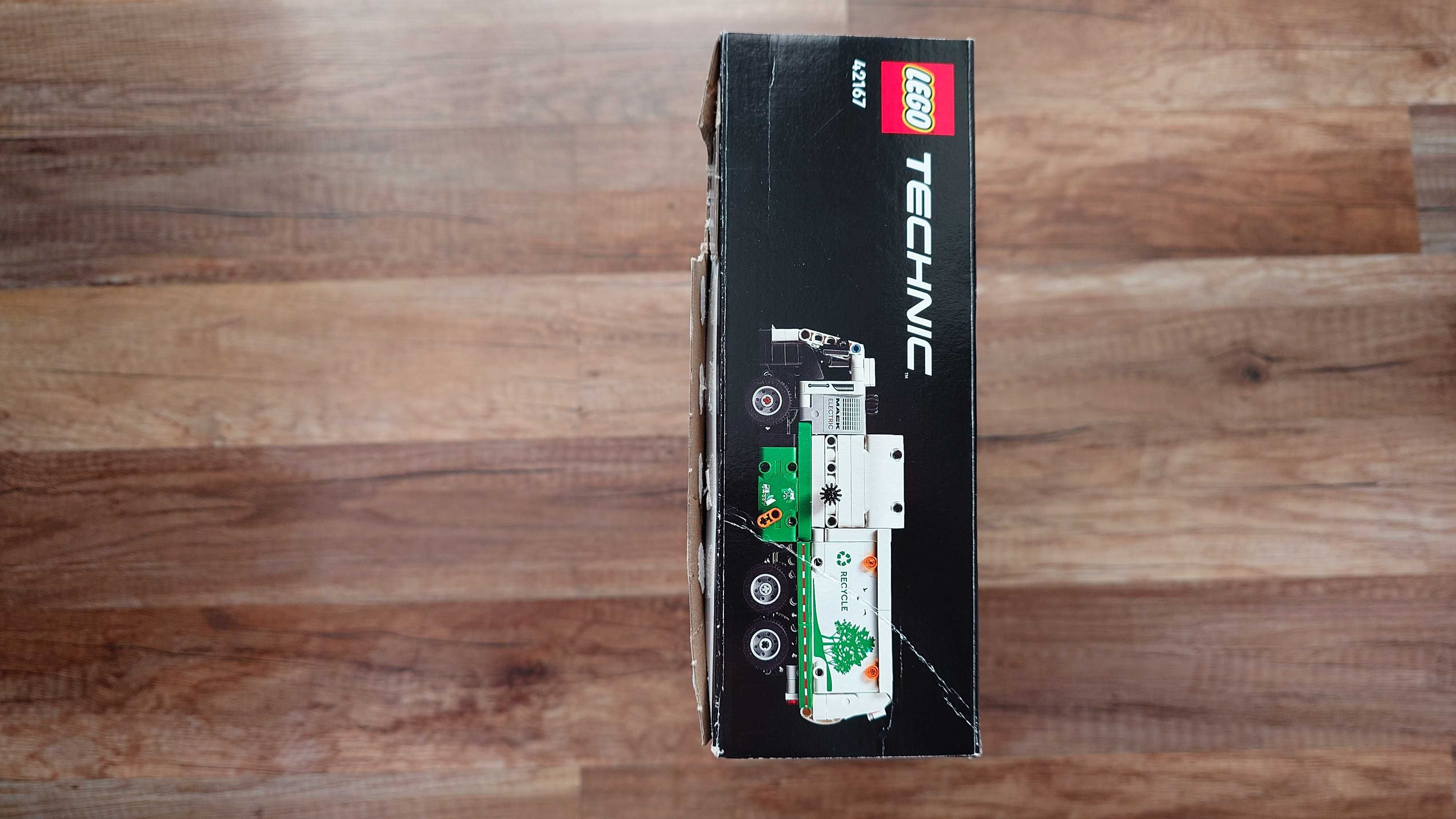 Puste pudełko Lego Technic 42167 Mack LR Electric Śmieciarka