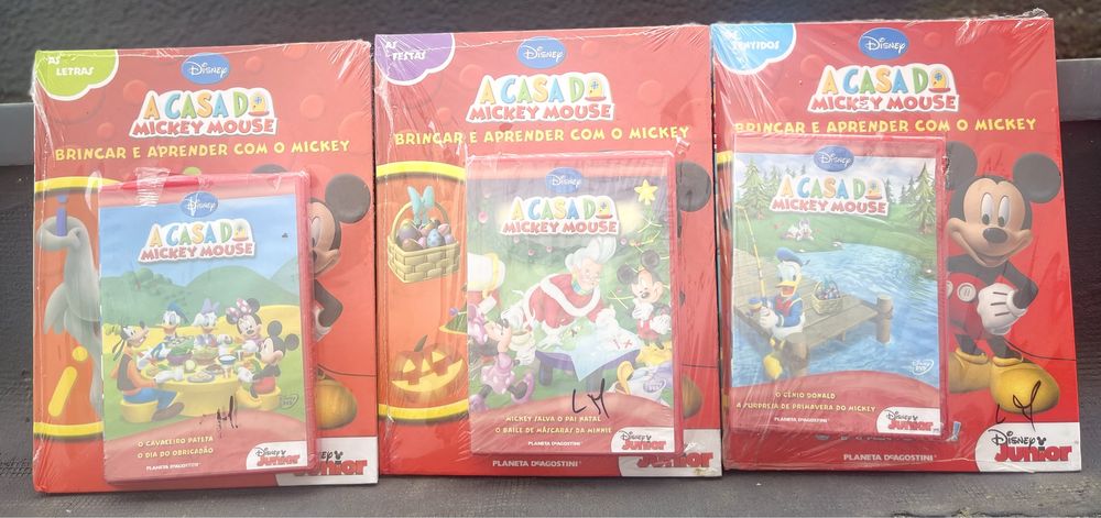 Casa do Mickey Mouse DVD’s