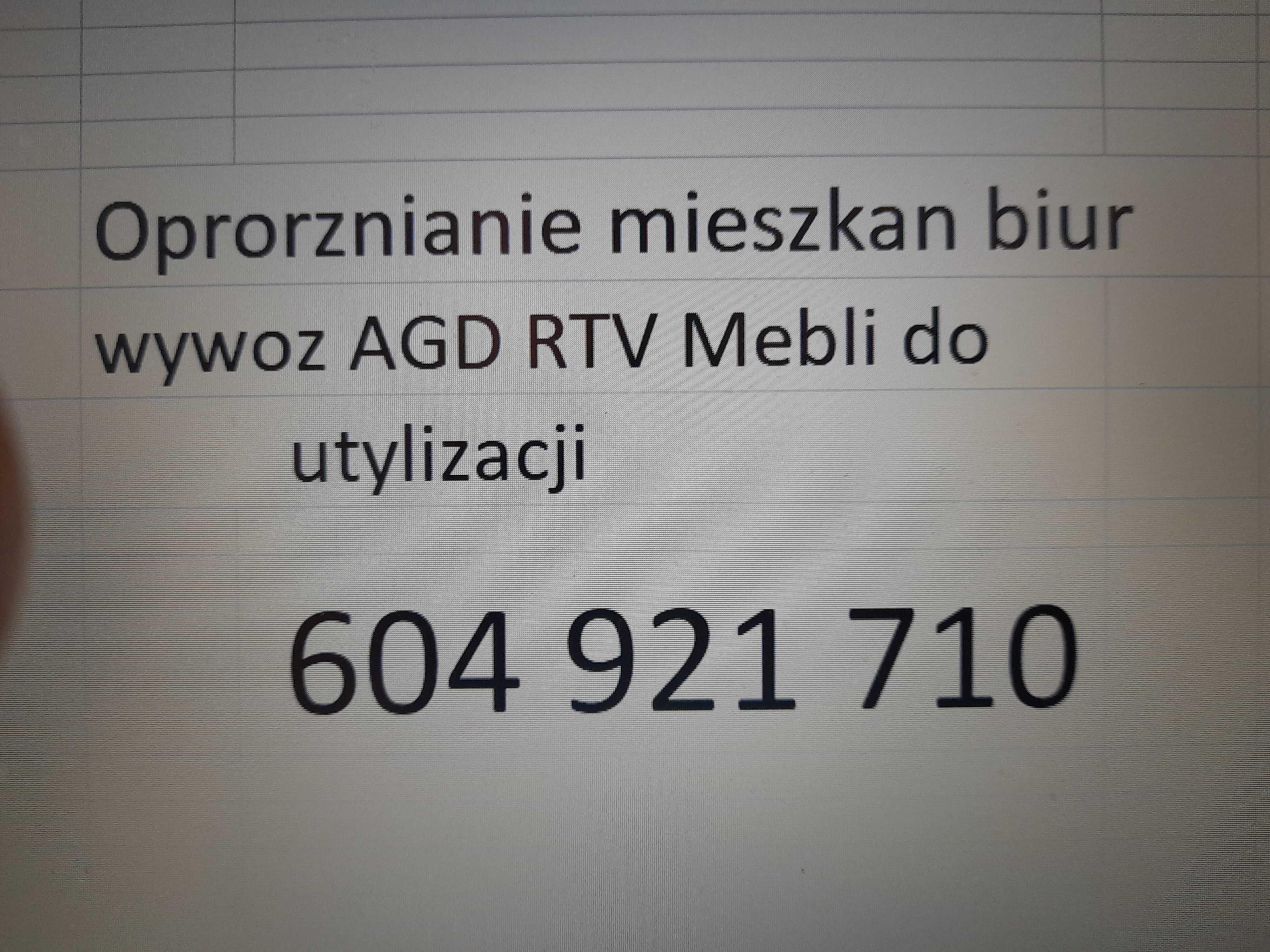Oproznianie mieszkan Wywoz mebli Utylizacjia Ruda slaska