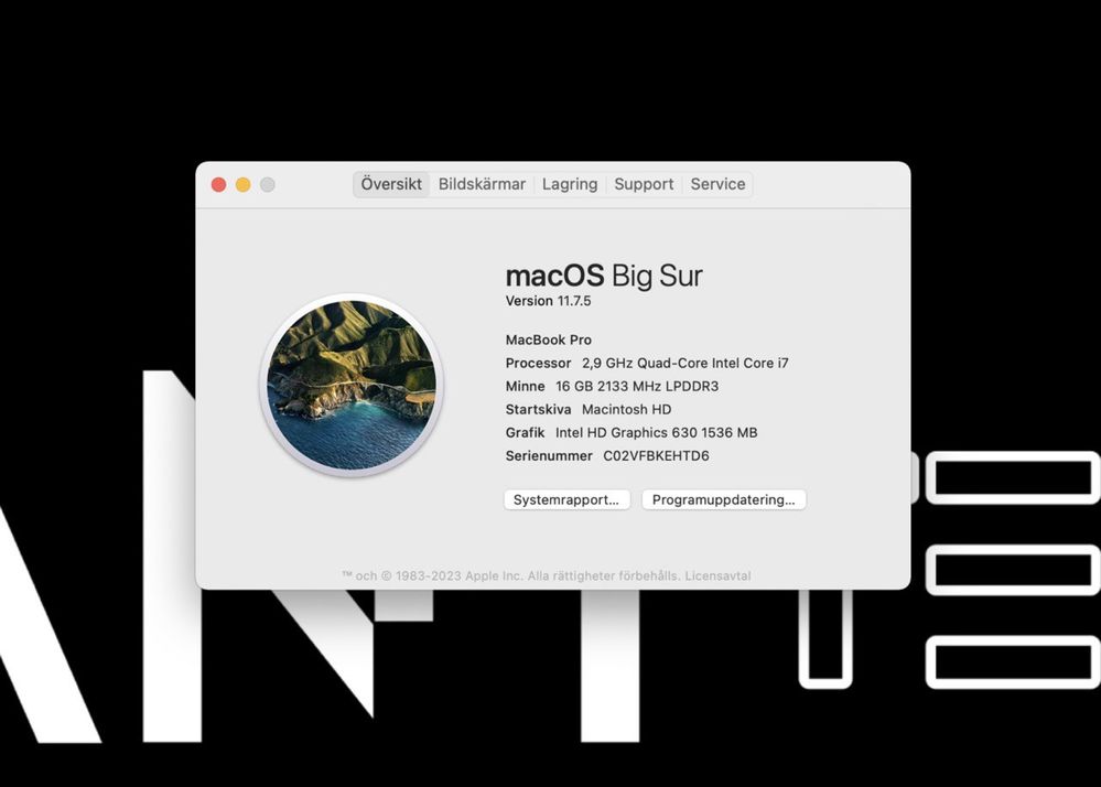 MacBook Pro 15.4”  2017 16/512 GB  Radeon 560 4 GB