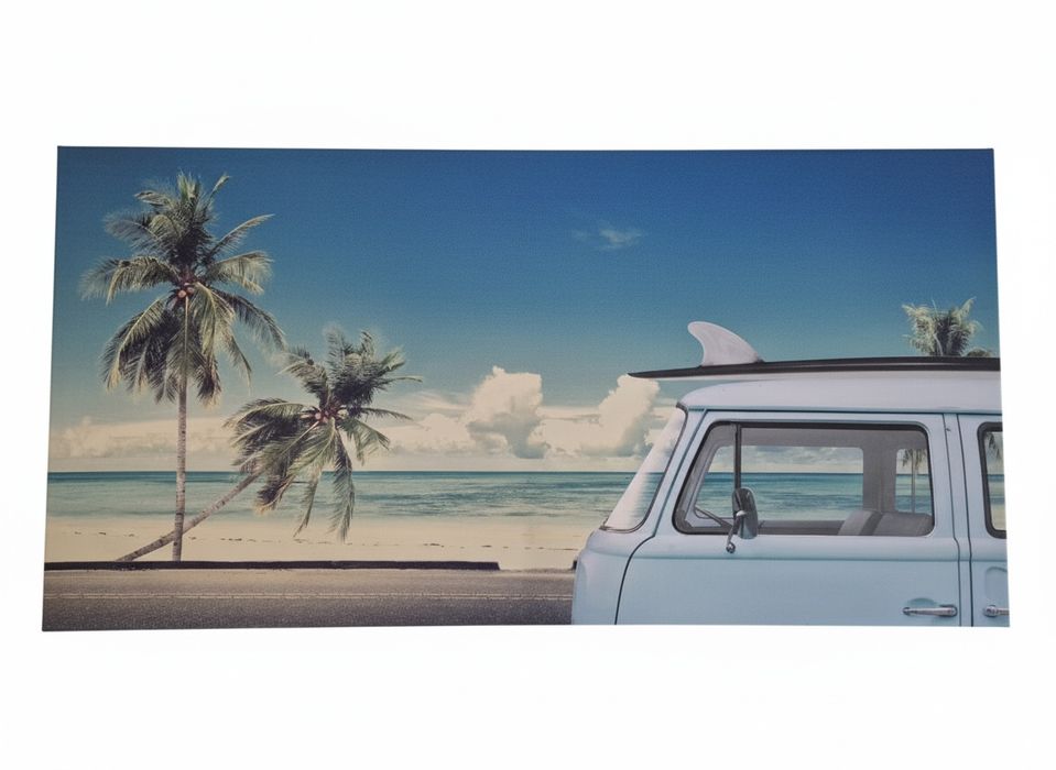 Tela Quadro praia 120cm x 60cm