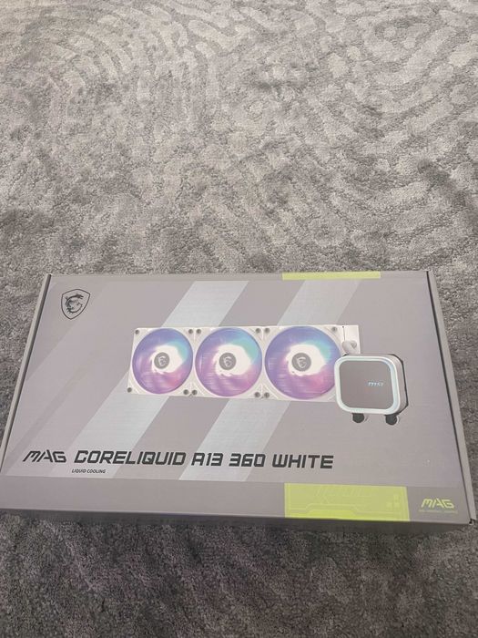 Water Cooler CPU MSI MAG CoreLiquid A13 360mm ARGB All-In-One Branco