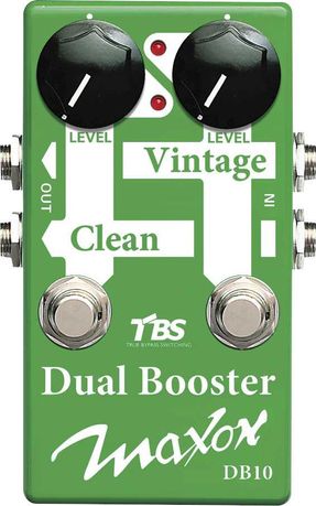 Maxon DB10 Dual Booster - efekt gitarowy booster 2 kanałowy