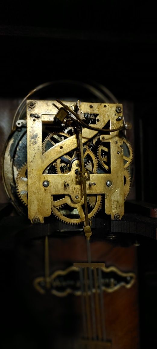 Zegar Kienzle ok 1900 r Po rewonacji.