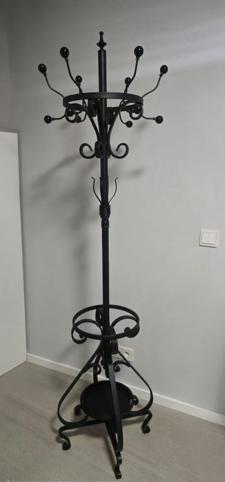 Wieszak stojący metalowy almi-decor