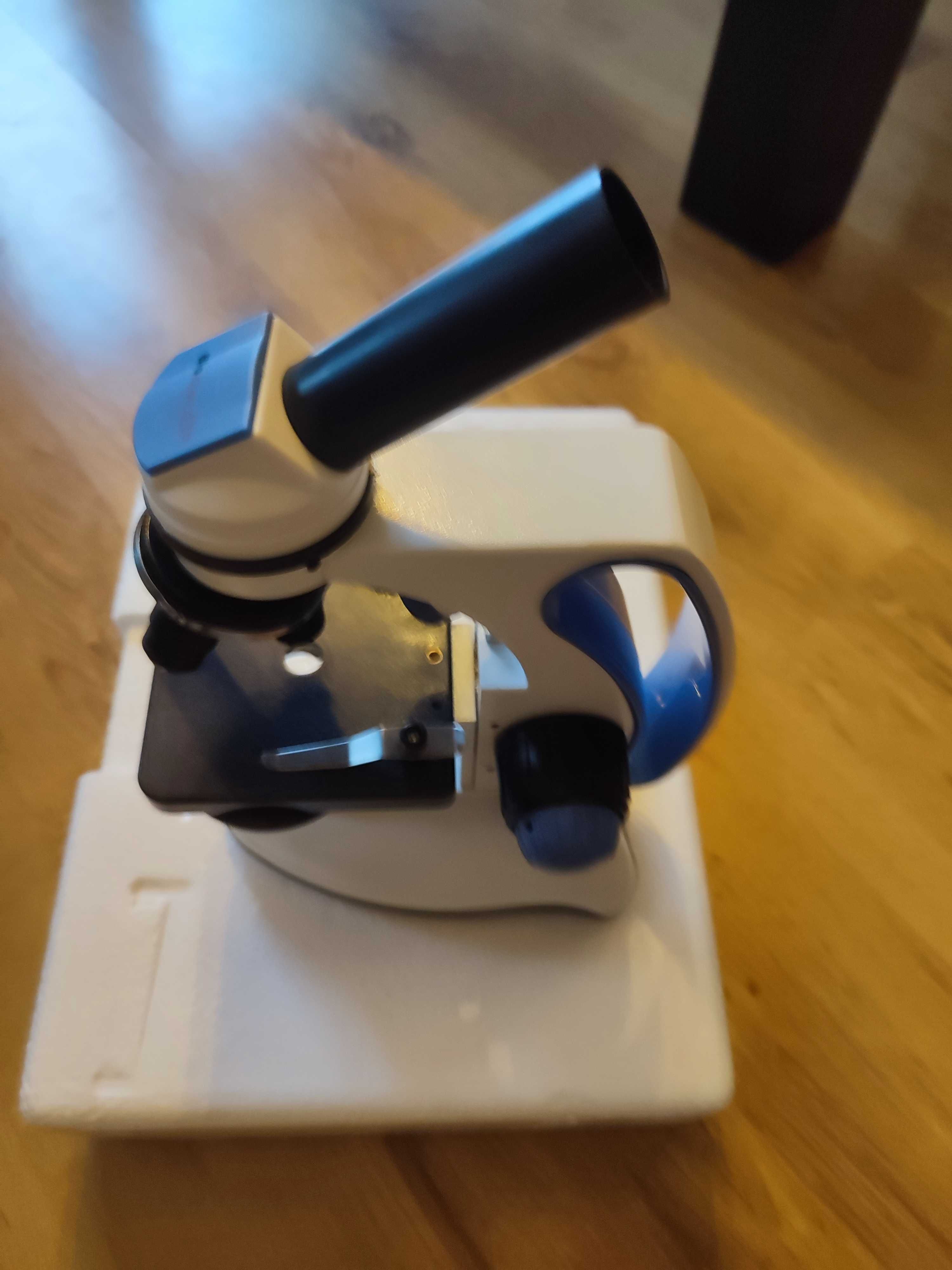 mikroskop armoptics biomax 450+gotowe preparaty