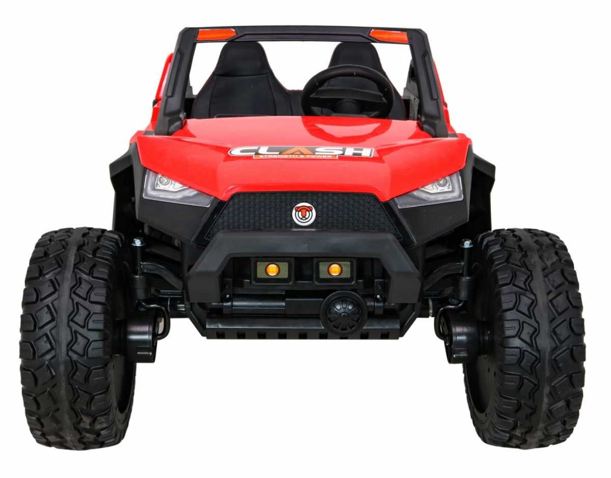 Auto na akumulator Jeep 2-osobowy Pilot 4x4 24V + Tablice Imienne Czer