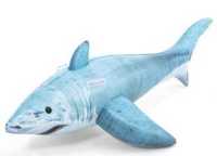 Детский надувной плотик акула