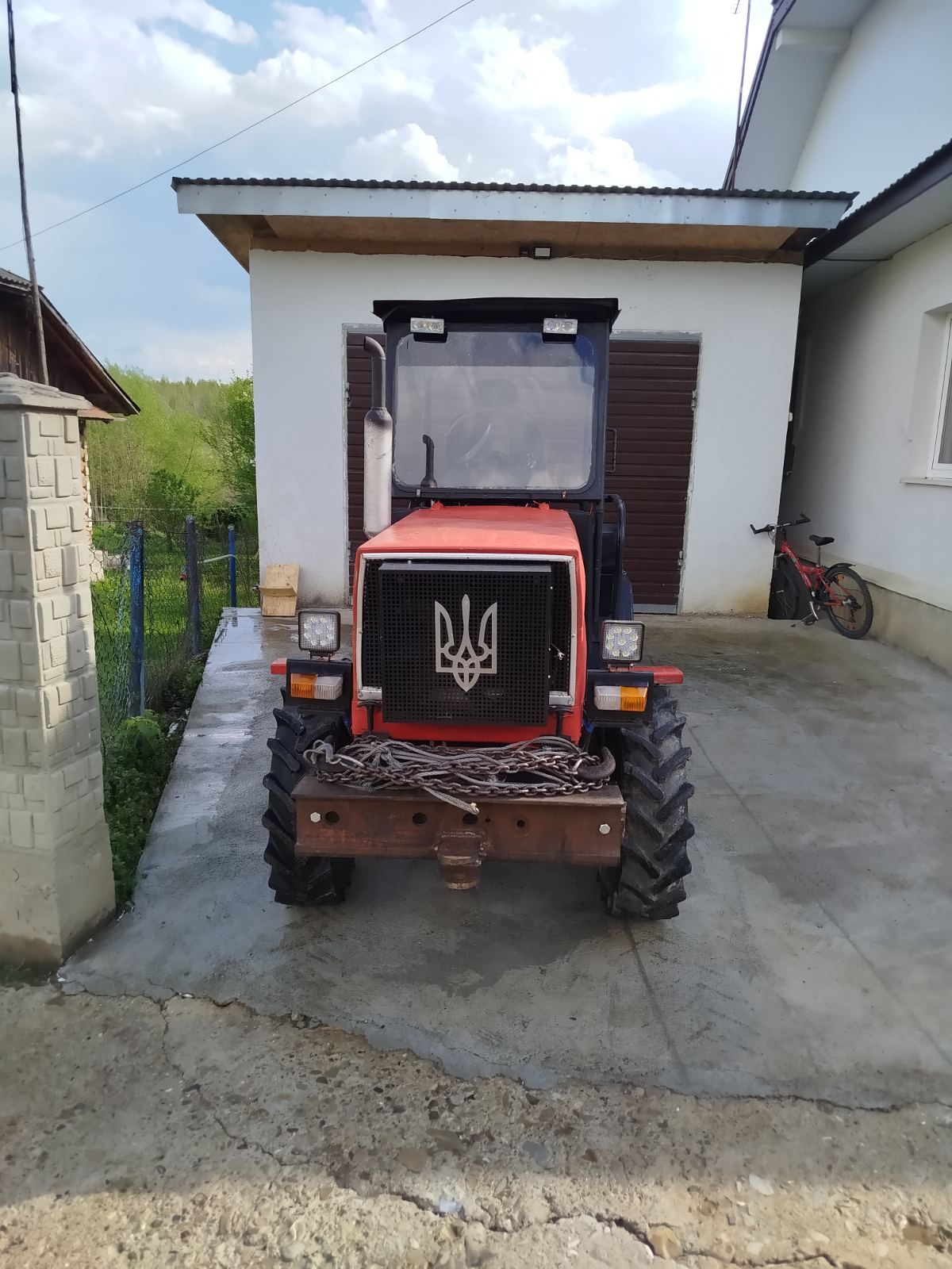 Саморобний трактор