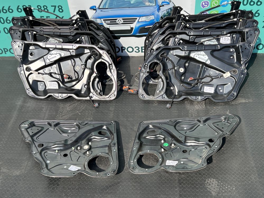 стеклоподъемник passat b6 пассат б6 склопідйомник двери гольф 5 шкода